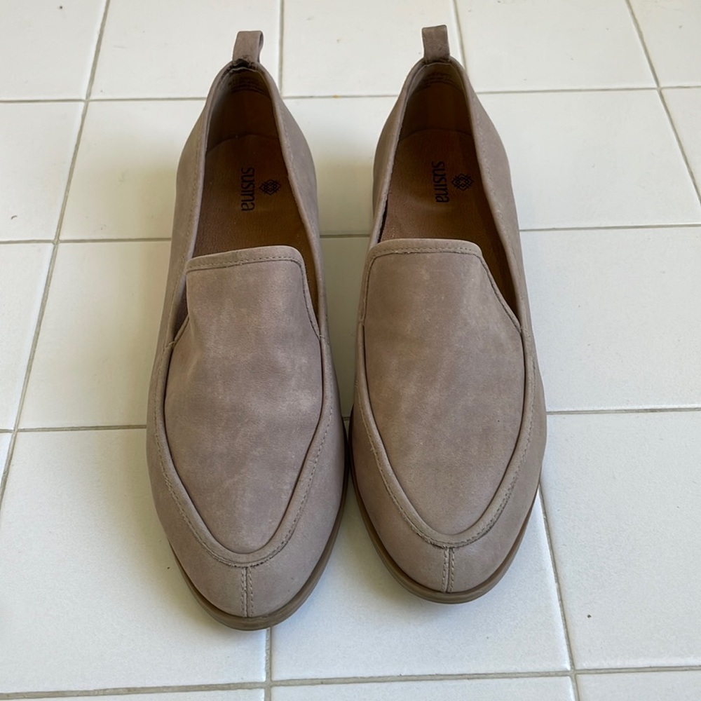Taupe Loafers